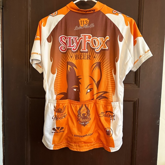 Viler Sly Fox Brewing Cycling Jersey Women’s Sz. large - Picture 3 of 5